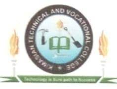 Kimasiani Technical and Vocational College Admission Form 2024/2025
